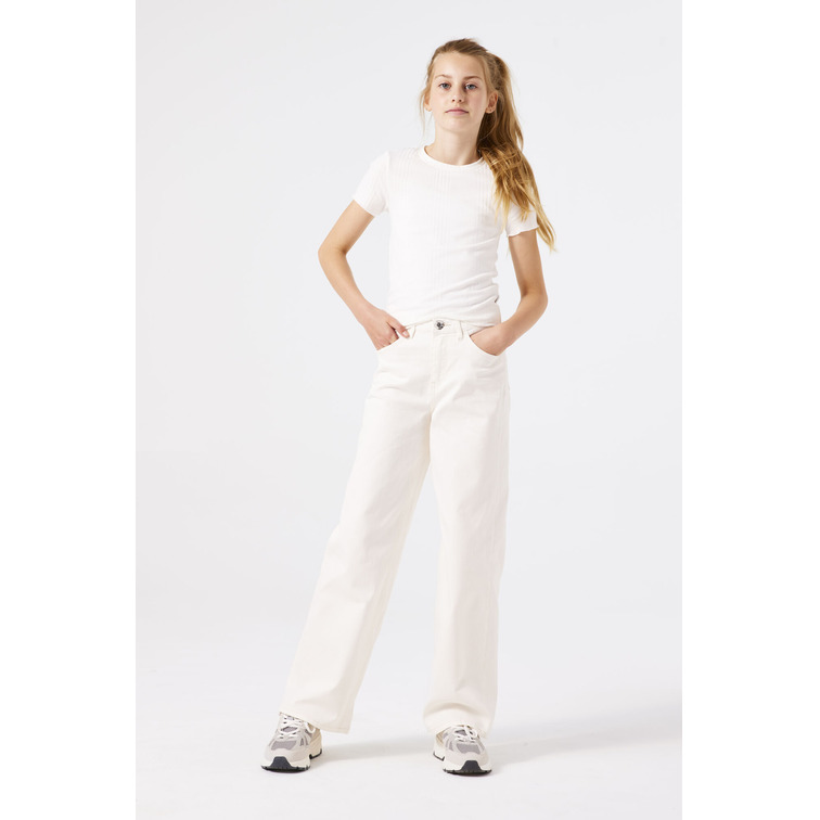 VAQUERO ANCHO NIÑA GARCIA JEANS TIRO ALTO