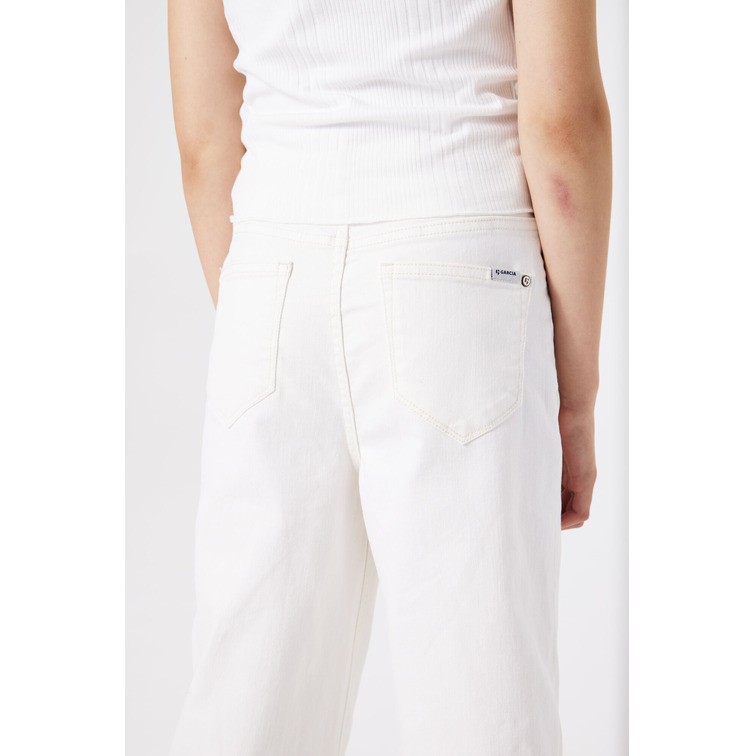 VAQUERO ANCHO NIÑA GARCIA JEANS TIRO ALTO