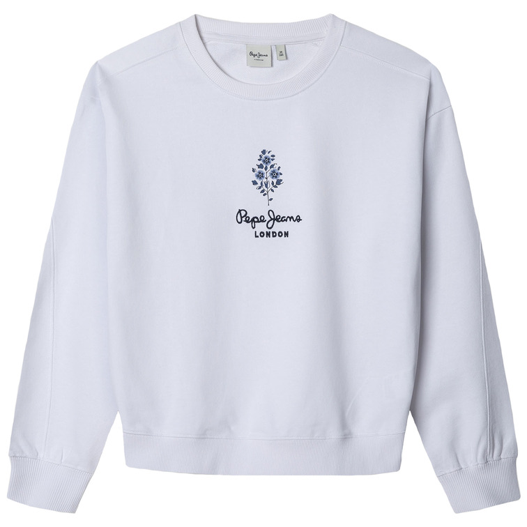 SUDADERA NIÑA PEPE JEANS LOGO ESTAMPADO