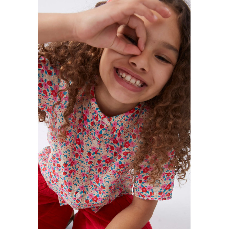 CAMISA NIÑA COMPAÑIA FANTASTICA ESTAMPADO SUGAR