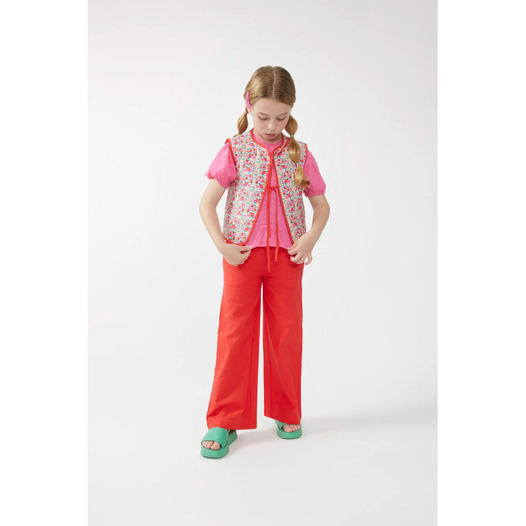 CHALECO CON LAZOS NIÑA COMPAÑIA FANTASTICA ESTAMPADO SUGAR