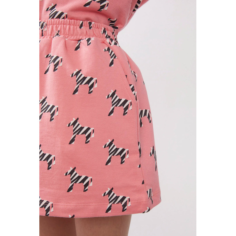 FALDA CORTA NIÑA COMPAÑIA FANTASTICA ESTAMPADO SAFARI