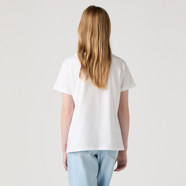CAMISETA NIÑA LEVI'S LOGO BATWING DE FLORES TALLAJE ADOLESCENTE