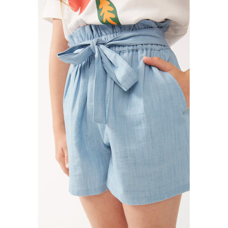 PANTALÓN CORTO NIÑA  CIAFAN SHORTS DE NIÑA EFECTO DENIM
