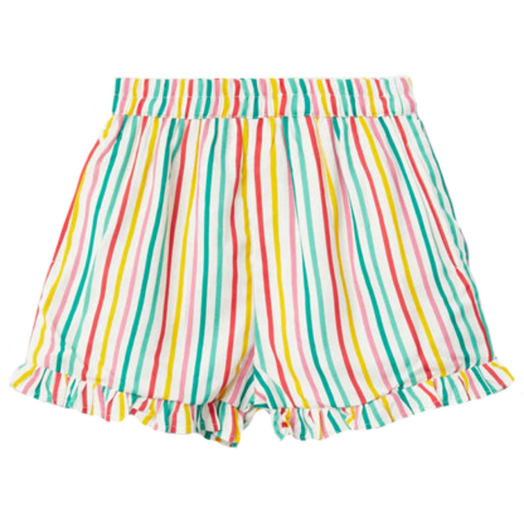 PANTALÓN CORTO NIÑA  CIAFAN SHORTS DE NIÑA RAYAS MULTICOLO