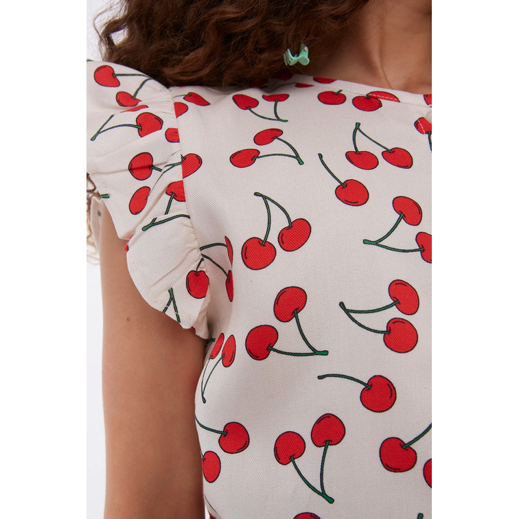 TOP NIÑA COMPAÑIA FANTASTICA ESTAMPADO CEREZAS