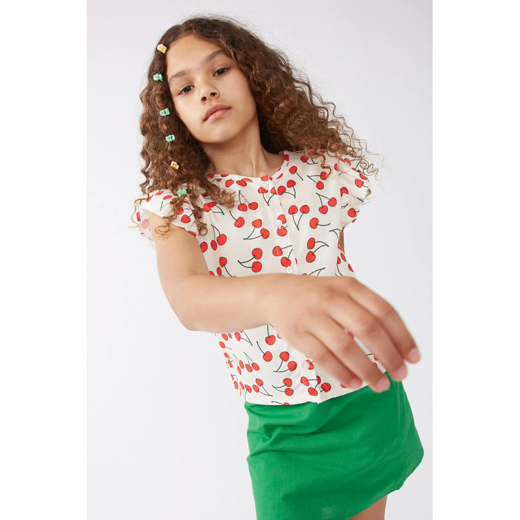 TOP NIÑA COMPAÑIA FANTASTICA ESTAMPADO CEREZAS