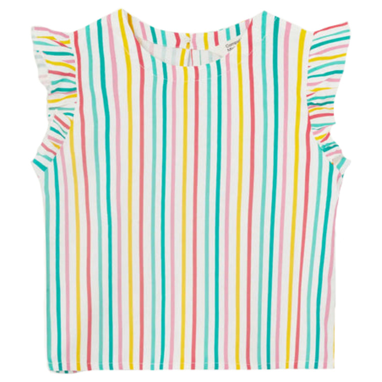 CAMISETA NIÑA  CIAFAN TOP DE NIÑA RAYAS MULTICOLOR