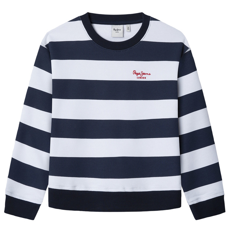 SUDADERA NIÑA PEPE JEANS A RAYAS