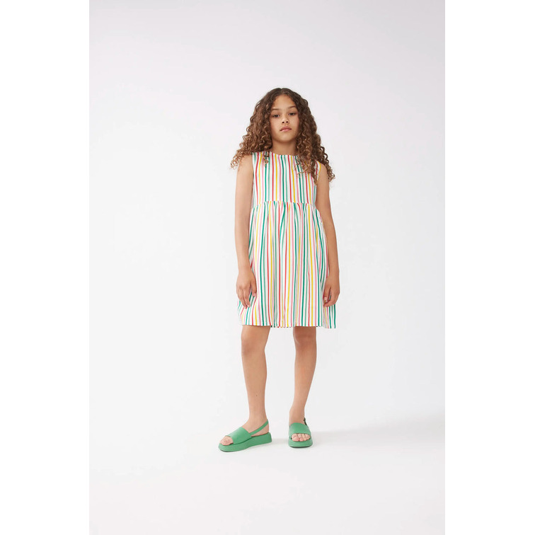 VESTIDO NIÑA  CIAFAN VESTIDO CORTO DE NIÑA RAYAS MU