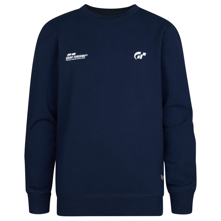 SUDADERA CUELLO REDONDO NIÑO PETROL INDUSTRIES COLECCIÓN GRAN TURISMO