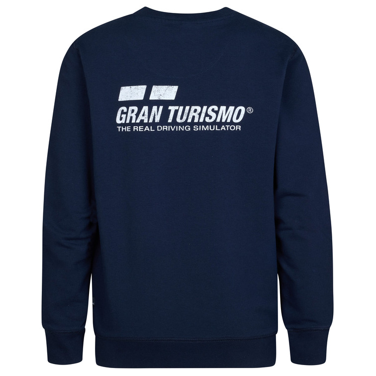 SUDADERA CUELLO REDONDO NIÑO PETROL INDUSTRIES COLECCIÓN GRAN TURISMO