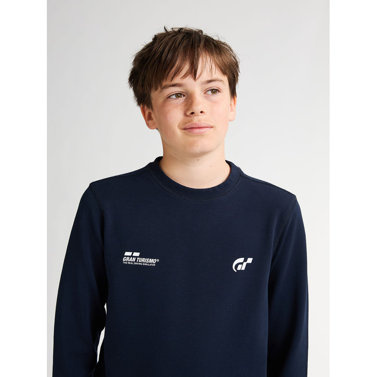 SUDADERA CUELLO REDONDO NIÑO PETROL INDUSTRIES COLECCIÓN GRAN TURISMO