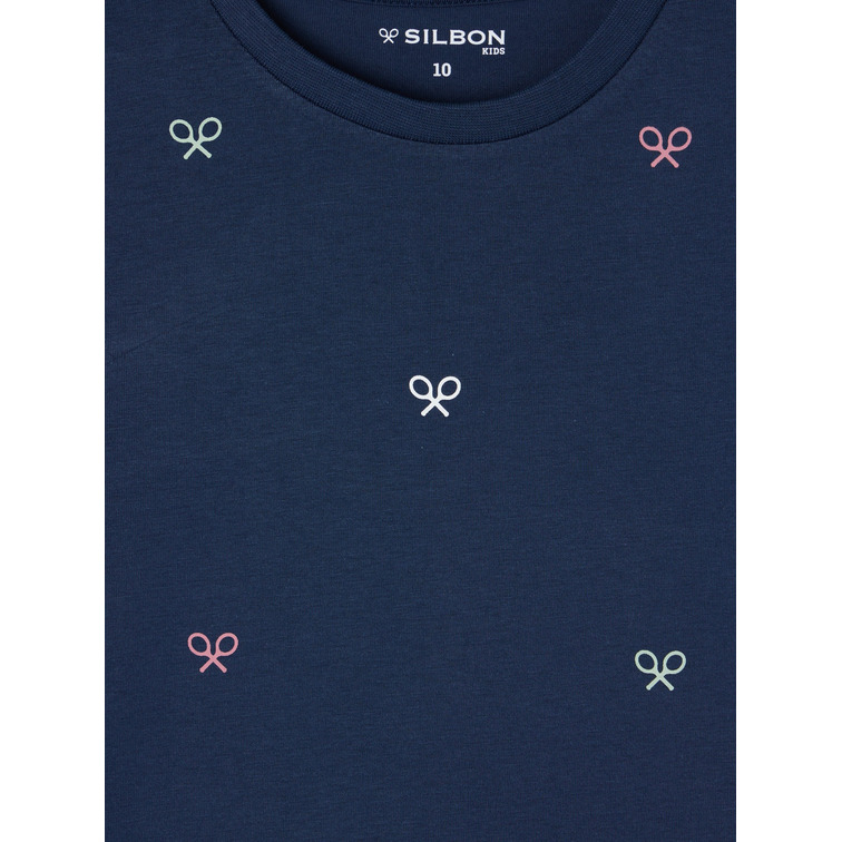 CAMISETA NIÑO  SILBON CAMISETA KIDS MULTIRAQUETAS AZ