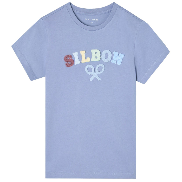 CAMISETA NIÑO SILBON RAQUETA MEDIA FIT REGULAR