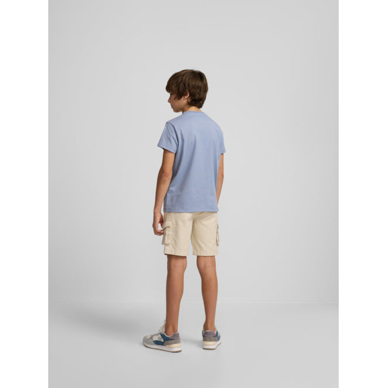 CAMISETA NIÑO SILBON RAQUETA MEDIA FIT REGULAR