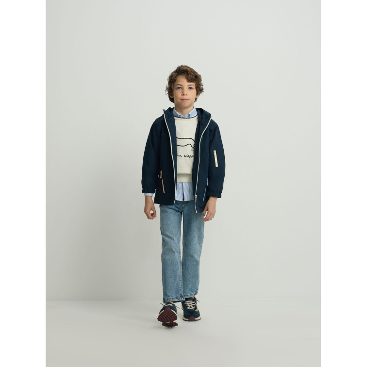 CAZADORA NIÑO  SILBON CORTAVIENTOS KIDS CREMALLERA M