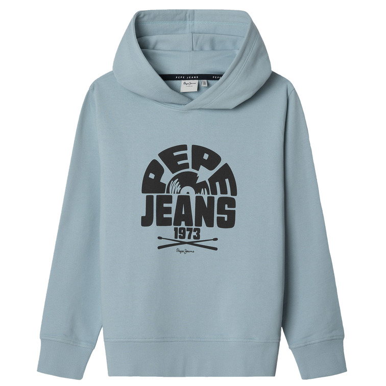 SUDADERA CON CAPUCHA NIÑO PEPE JEANS CON LOGO