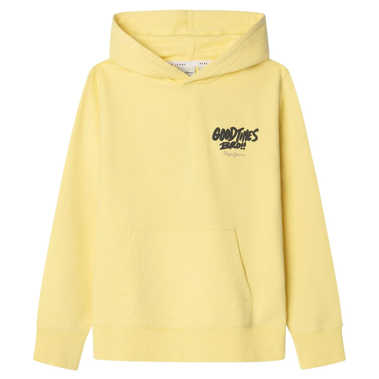 SUDADERA CON CAPUCHA NIÑO PEPE JEANS ESTAMPADA