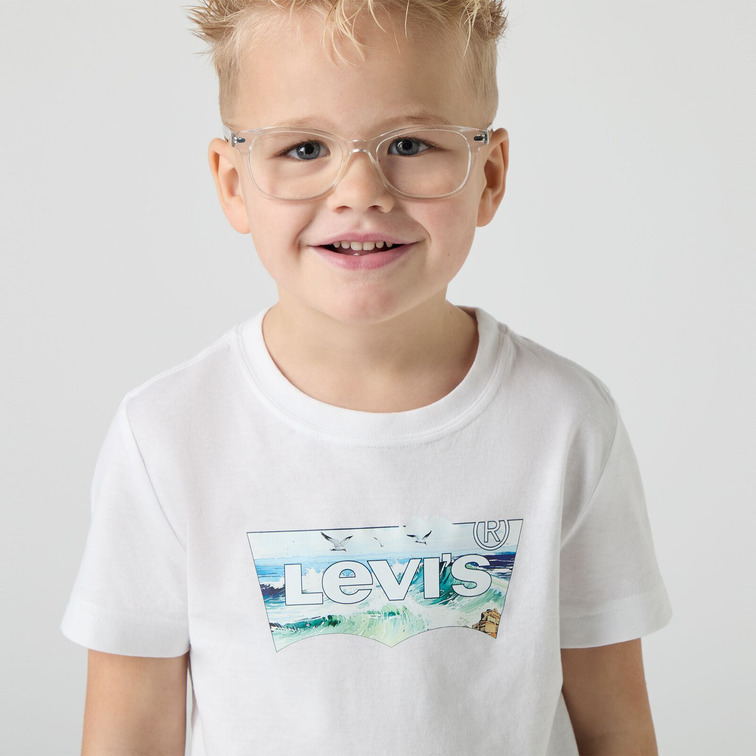CAMISETA NIÑO LEVI'S LOGO BATWING WAVES TALLAJE INFANTIL
