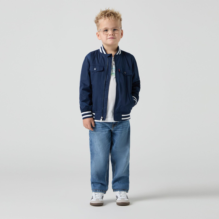 CAZADORA BOMBER NIÑO LEVI'S FIT HOLGADO TALLAJE INFANTIL