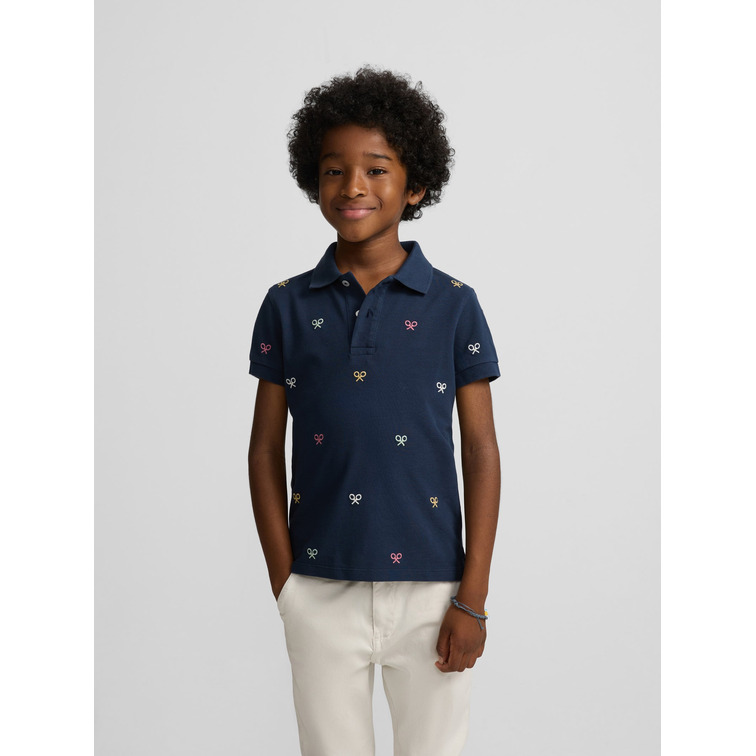 POLO NIÑO  SILBON POLO KIDS MULTIRAQUETA AZUL