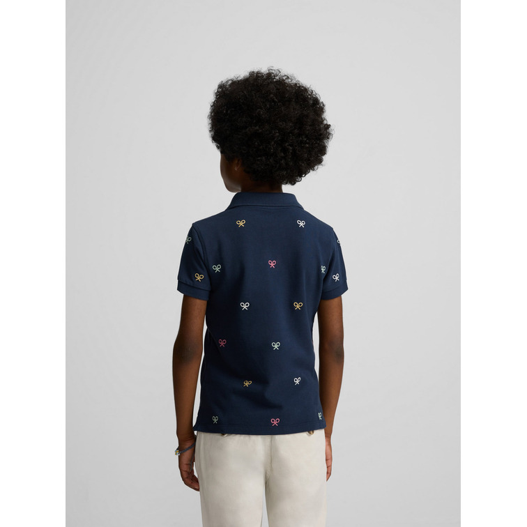 POLO NIÑO  SILBON POLO KIDS MULTIRAQUETA AZUL