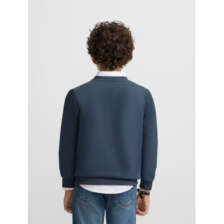 NIÑO SUDADERA KIDS RAQUETA MEDIA AZ AZUL MAR