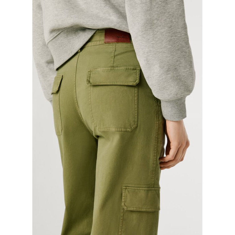 PANTALÓN CARGO MUJER PEPE JEANS FIT RELAXED