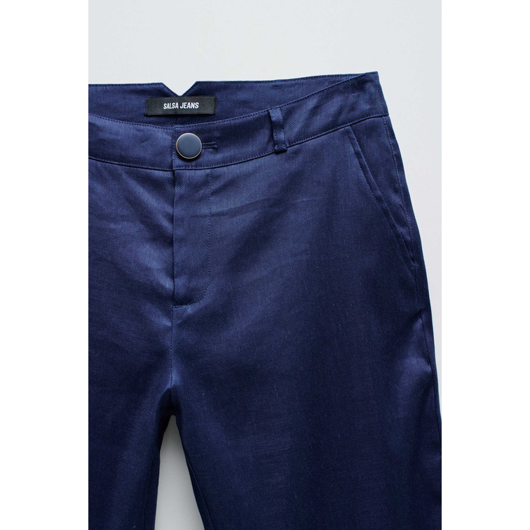 PANTALÓN CHINO MUJER SALSA JEANS DE LINO
