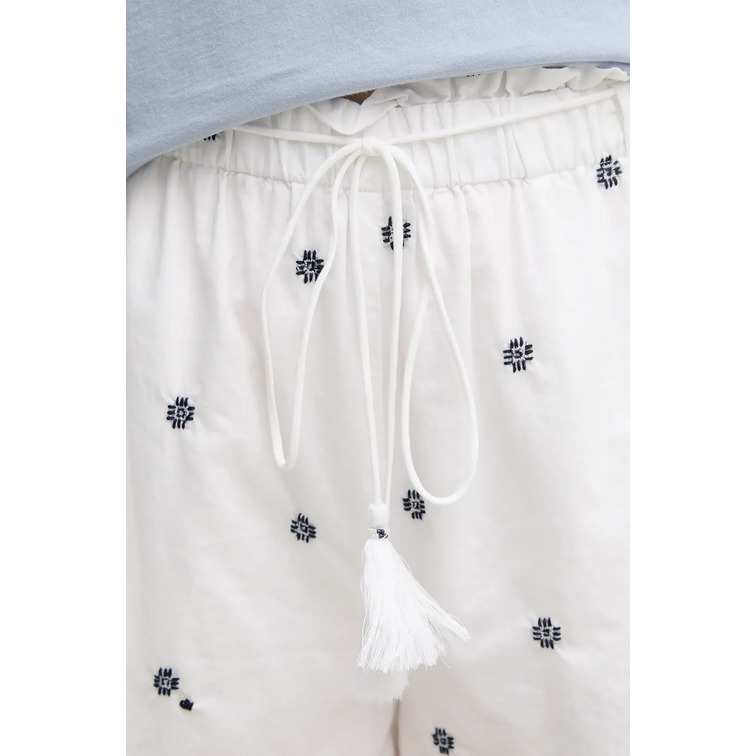 PANTALÓN CORTO MUJER PEPE JEANS DETALLES BORDADOS