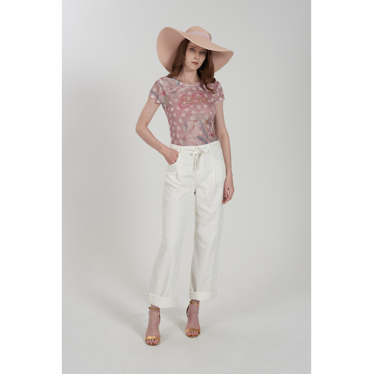 PANTALÓN MUJER YES ZEE CINCO BOLSILLOS CON PINZA