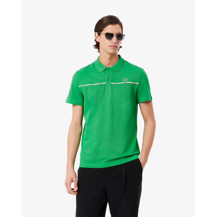 POLO HOMBRE LACOSTE RIBETE EN PECHO