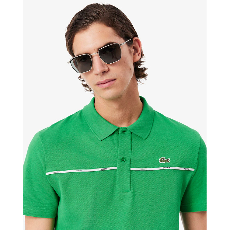 POLO HOMBRE LACOSTE RIBETE EN PECHO
