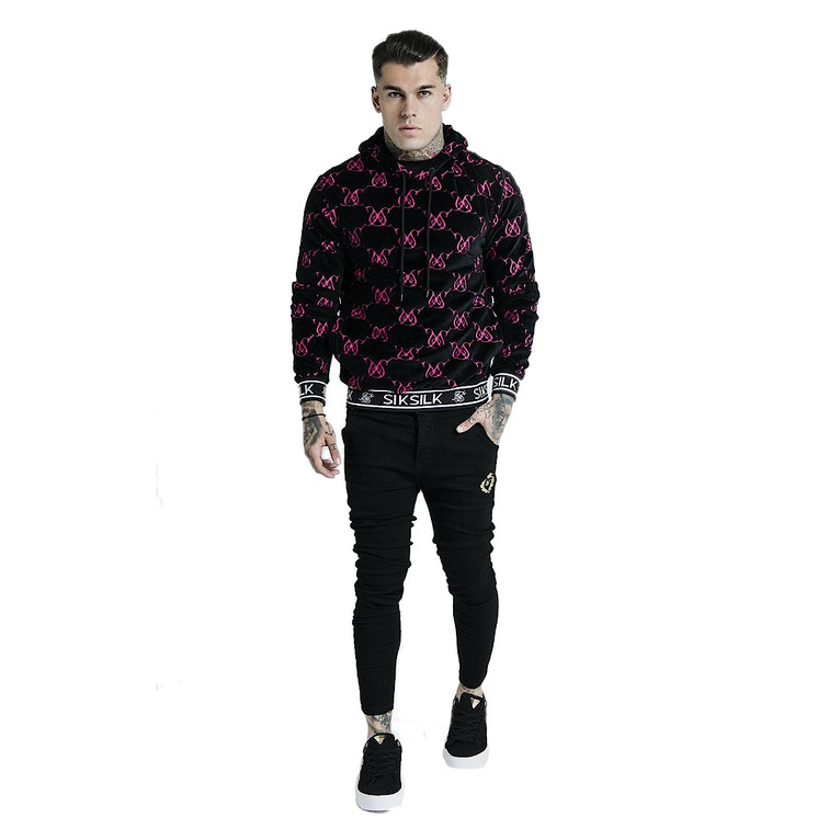 SUDADERA HOMBRE  SIKSILK SIKSILK X DANI ALVES DEVORE VE