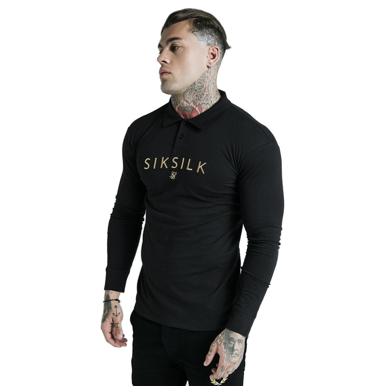 CAMISETA HOMBRE  SIKSILK SIKSILK X DANI ALVES L/S FITTE