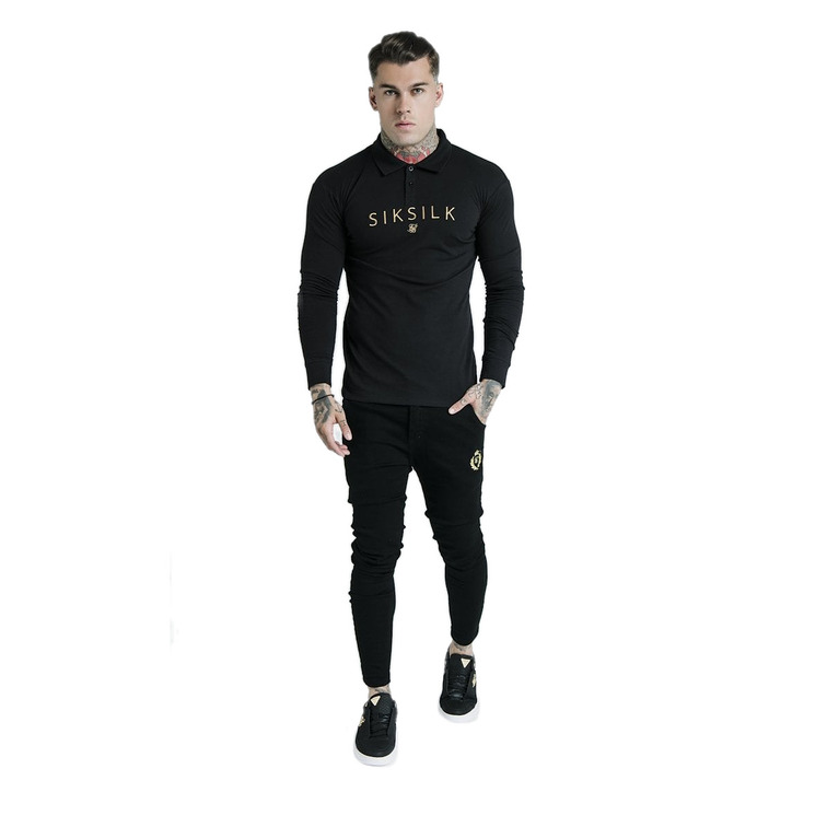 CAMISETA HOMBRE  SIKSILK SIKSILK X DANI ALVES L/S FITTE