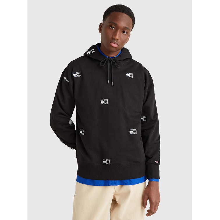 SUDADERA AMPLIA CON CAPUCHA Y LOGO HOMBRE TOMMY JEANS