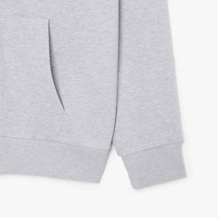 SUDADERA CAPUCHA FELPA HOMBRE LACOSTE CON CREMALLERA