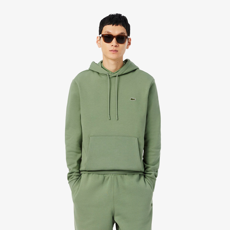 SUDADERA CON CAPUCHA HOMBRE LACOSTE DE FELPA