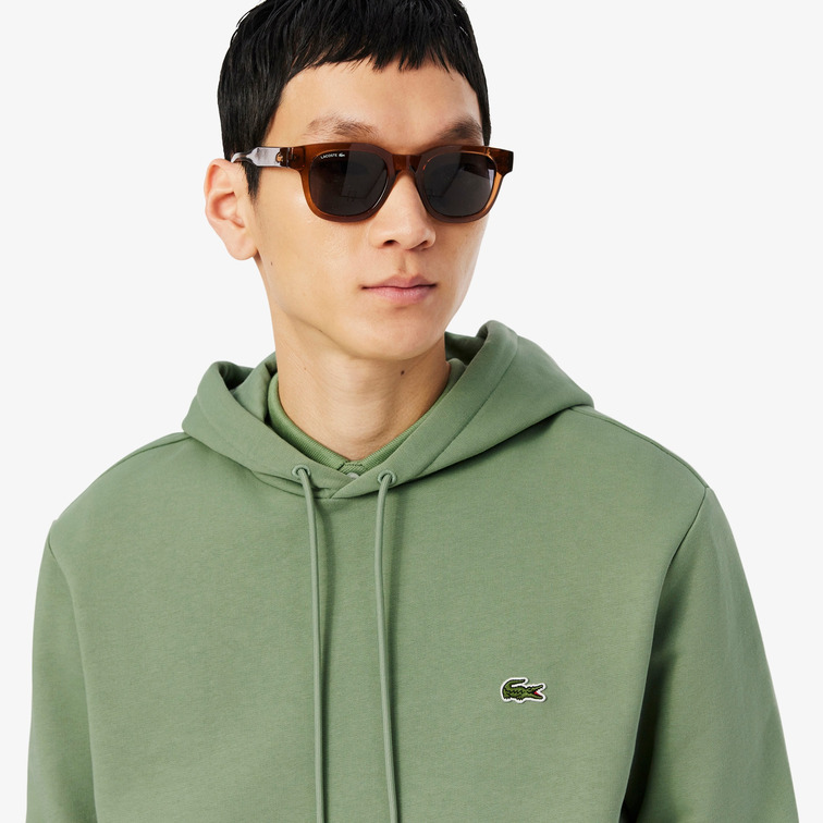 SUDADERA CON CAPUCHA HOMBRE LACOSTE DE FELPA