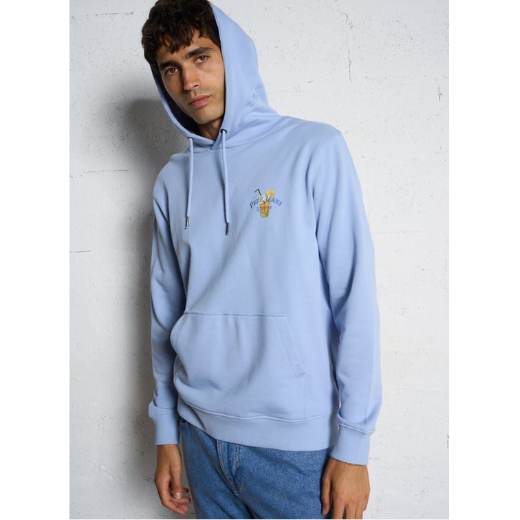 SUDADERA CON CAPUCHA HOMBRE PEPE JEANS LOGO ESTAMPADO