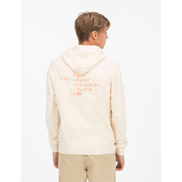 SUDADERA CON CAPUCHA HOMBRE EL PULPO LAVADA PLAGE