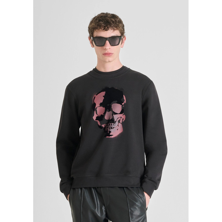 SUDADERA HOMBRE ANTONY MORATO ESTAMPADO CALAVERA REGULAR FIT