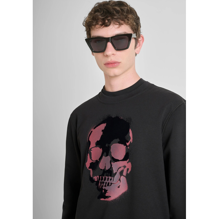 SUDADERA HOMBRE ANTONY MORATO ESTAMPADO CALAVERA REGULAR FIT