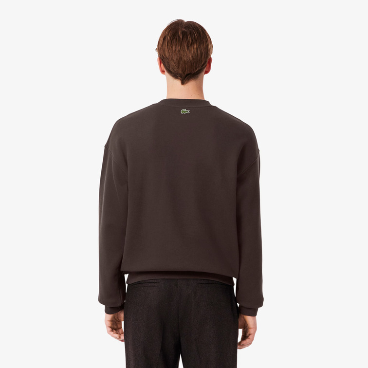 SUDADERA HOMBRE LACOSTE CON BORDADO HERITAGE