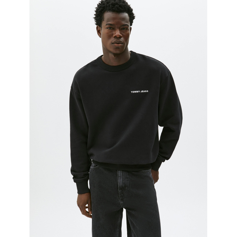 SUDADERA HOMBRE TOMMY JEANS ESTAMPADO ESPALDA FIT HOLGADO