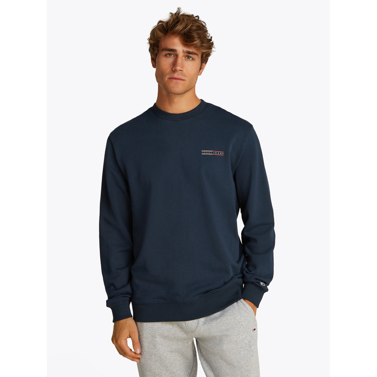 SUDADERA HOMBRE TOMMY JEANS CON LOGO FIT REGULAR