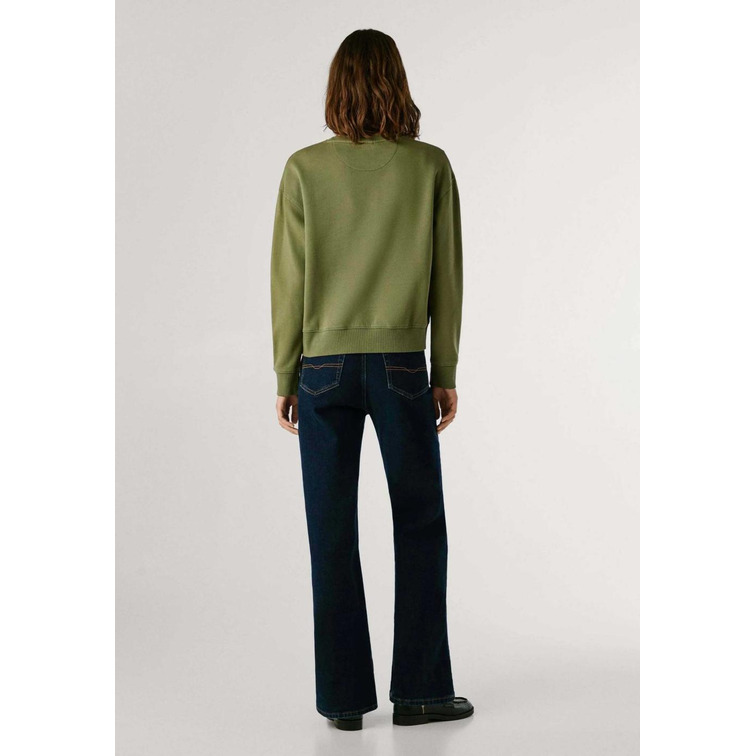 SUDADERA MUJER PEPE JEANS CON LOGO ARTY FIT RELAXED