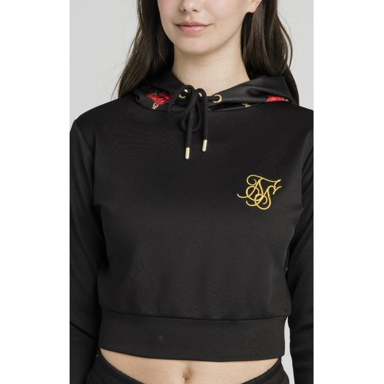 SUDADERA MUJER  SIKSILK SIKSILK MAJESTIC CROPPED TRACK